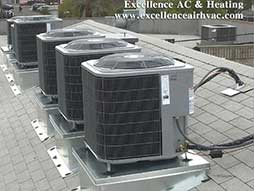 Commercial HVAC Services In Separate Rooms